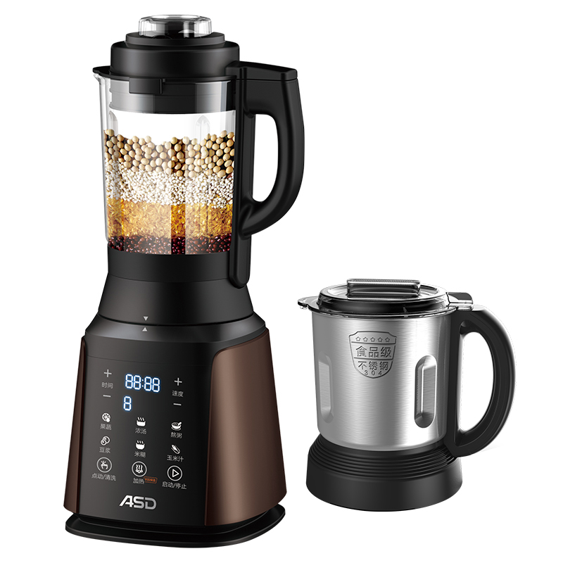 ASD/爱仕达 家用养生豆浆全自动多功能加热破壁料