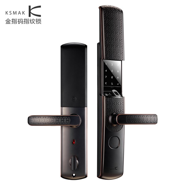 金指码指纹锁 家用防盗门指纹锁密码锁电子门锁